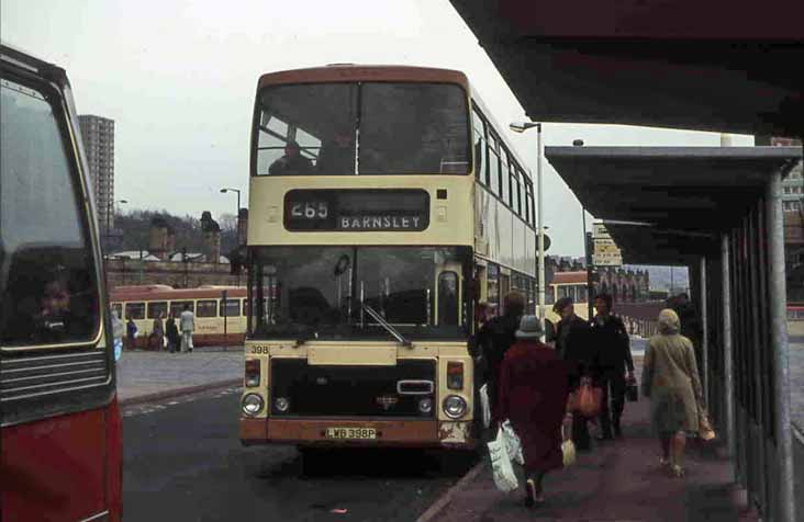 South Yorkshire PTE Volvo Ailsa Van Hool McArdle 398